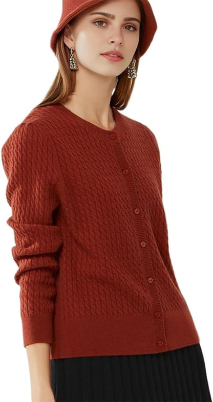 Cashmere Knit Jacket – Oversized