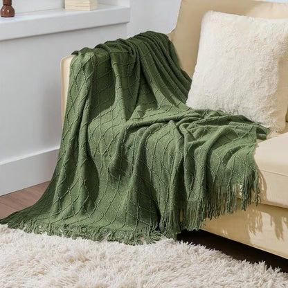 Cashmere Sofa Throw – Handmade 