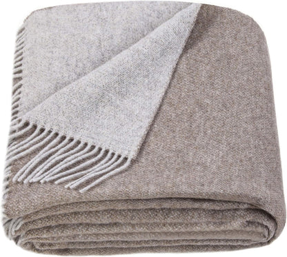 Merino Throw Blanket - Gradient Square