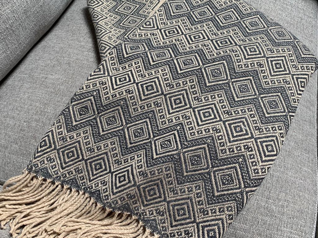 Handmade Alpaca Throw – Hand Loomed