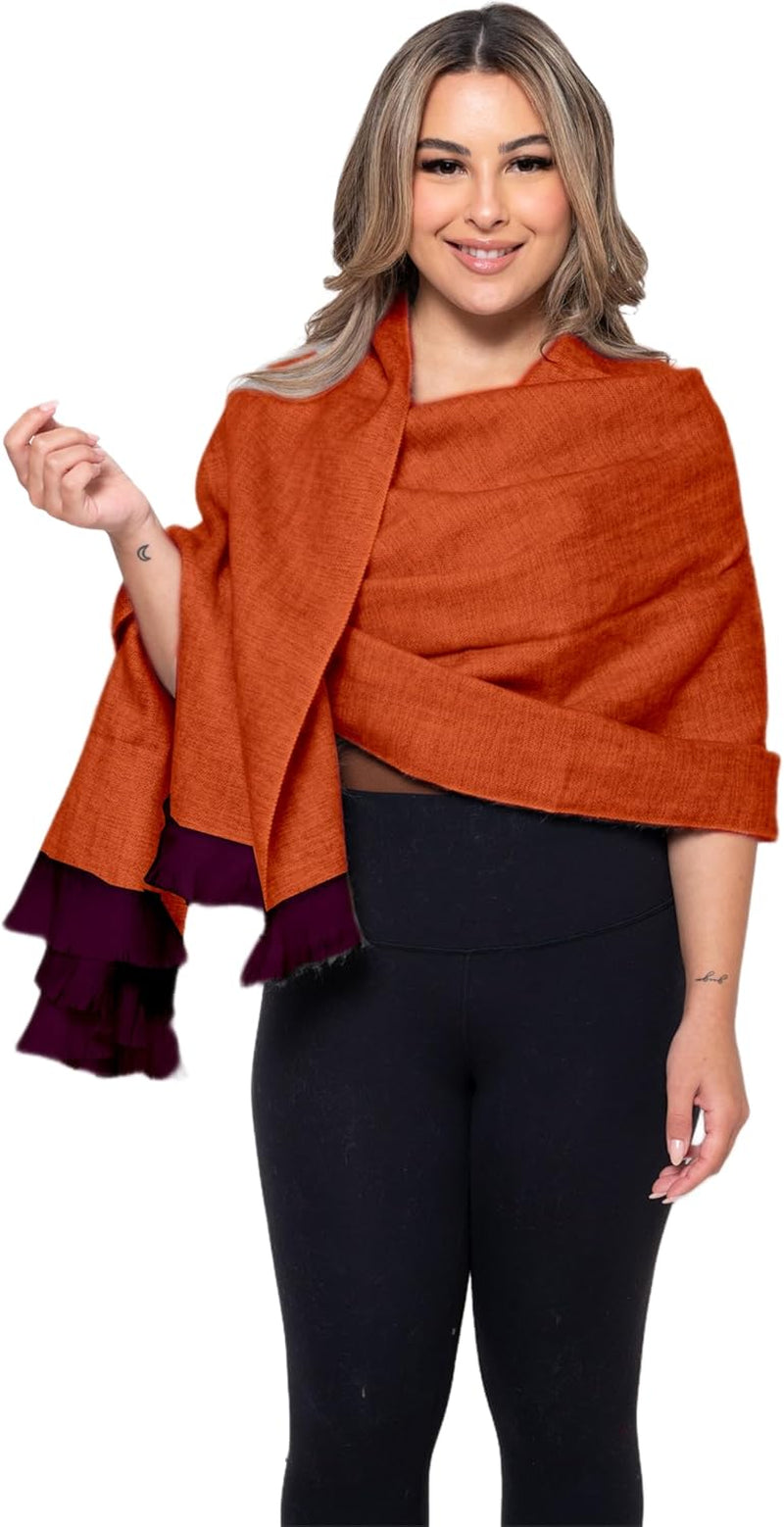 Alpaca Wool Shawl – Handcrafted Elegance