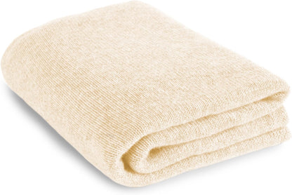 Luxurious Cashmere Sofa Throw – Light Gray