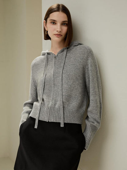 Cashmere Women's Jacket – Winter Knit Outerwear