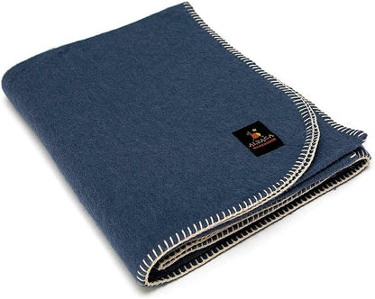 Heavyweight Alpaca Wool Blanket – Thick & Warm
