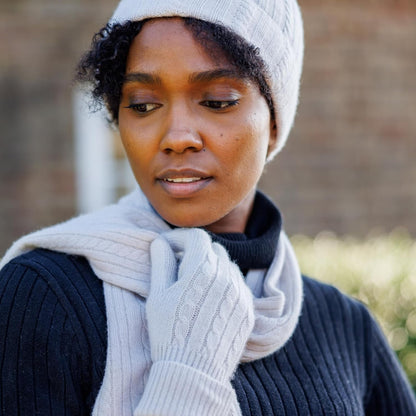 Women's Cashmere Gloves – Olive