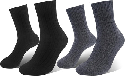 Cashmere Socks – Charcoal Elegance