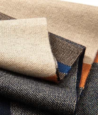 Merino Knitted Scarf – Classic & Comfortable