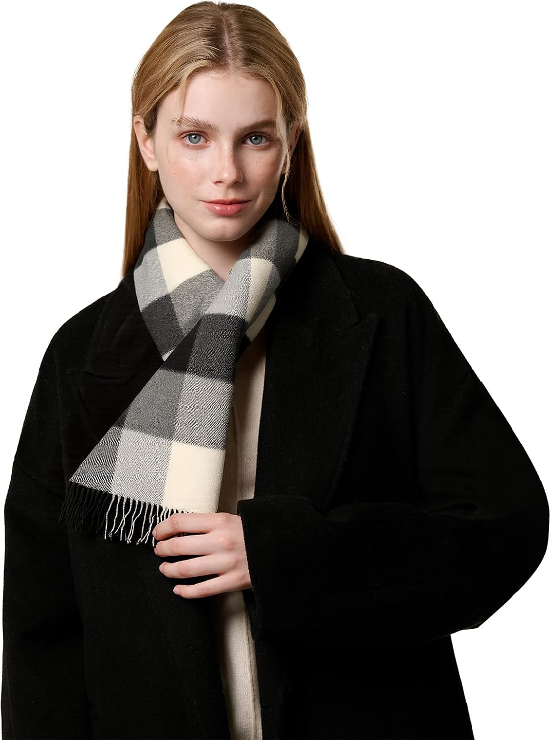 Merino Winter Fashion Scarf – Elegant