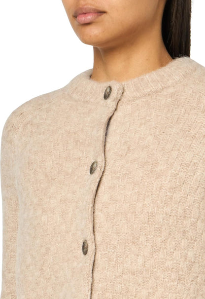 Alpaca Jacket – Textured Knit