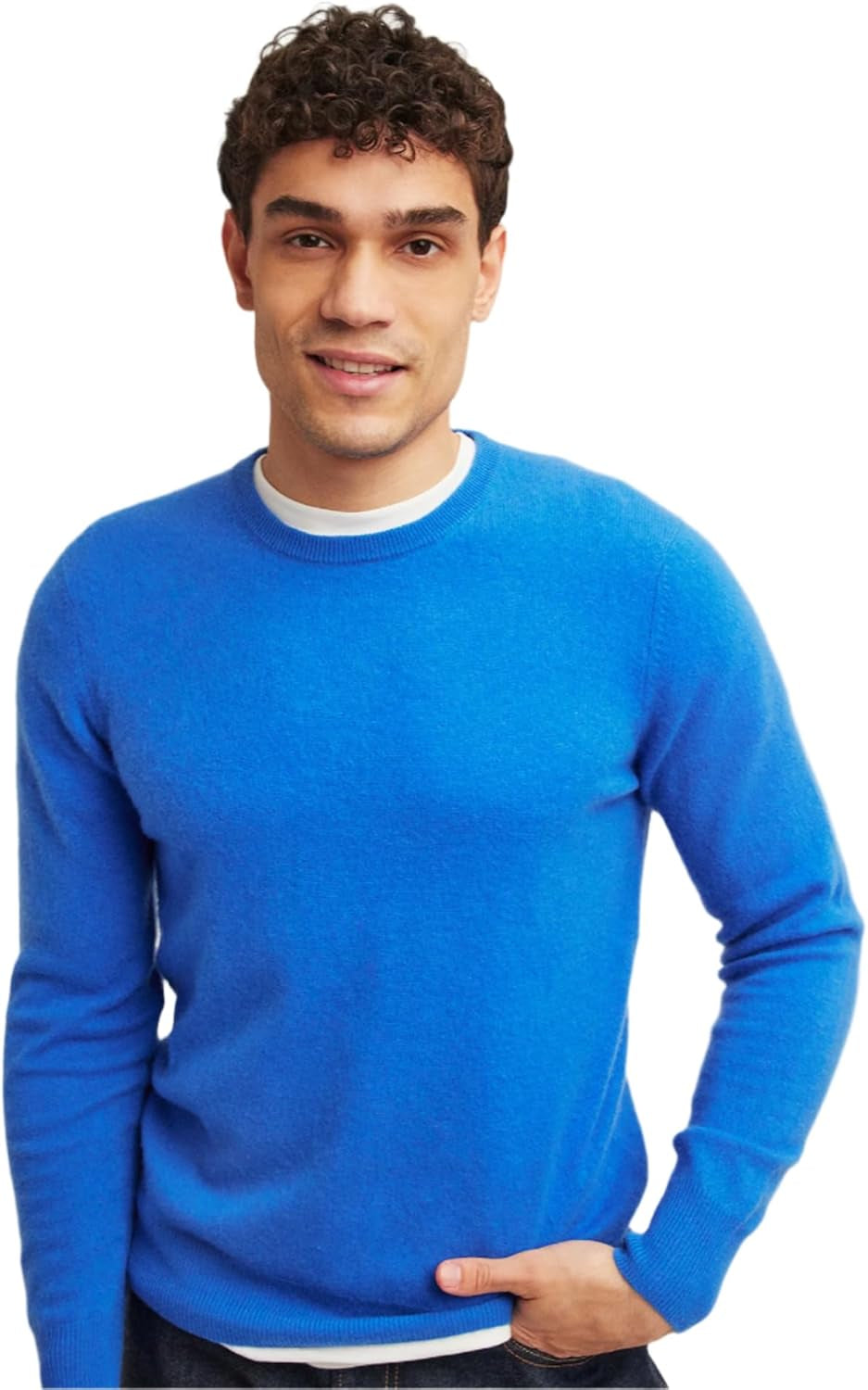 Men's Cashmere Sweater – Relaxed Style