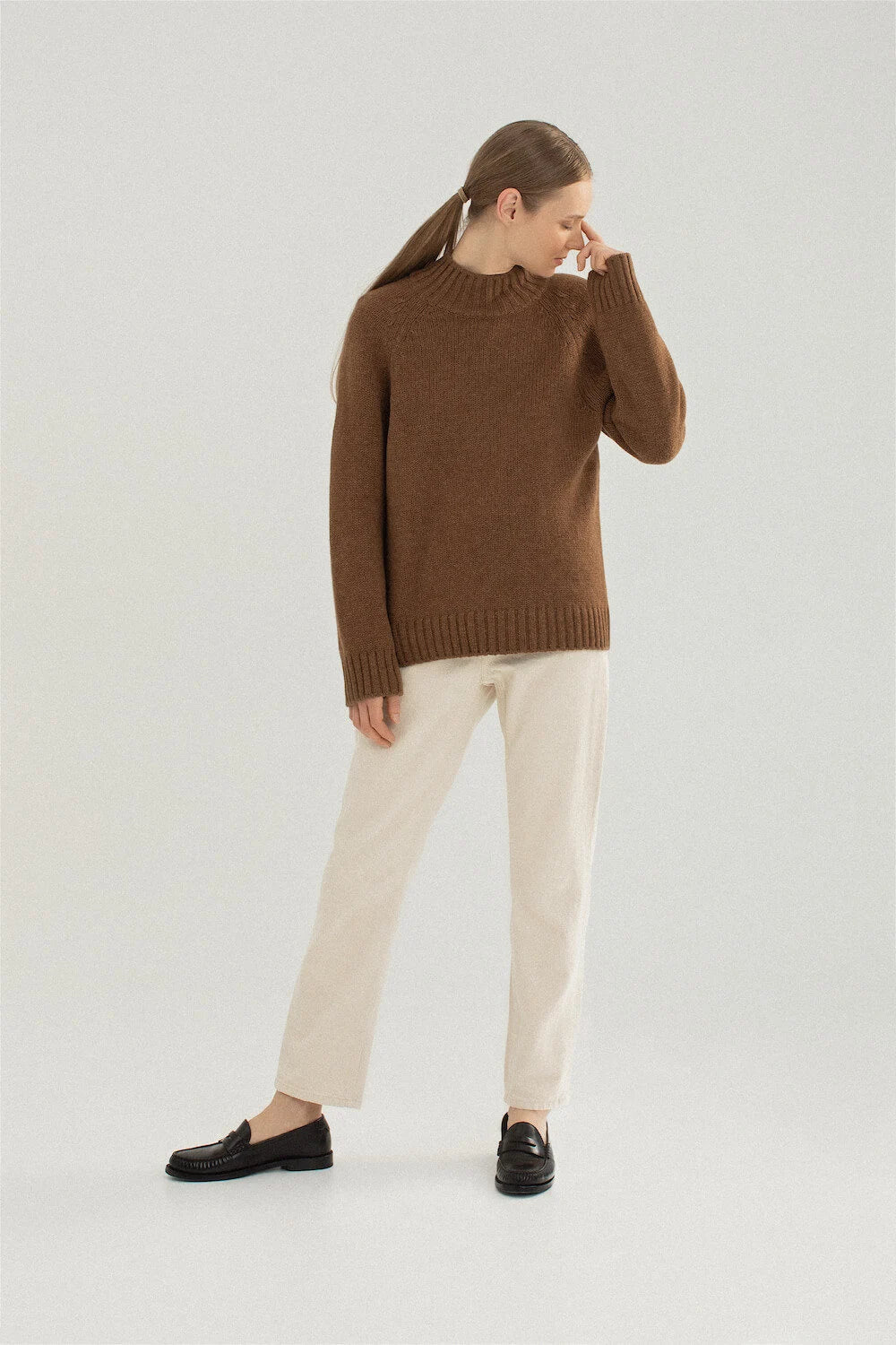 Scandinavian Merino Sweater – Minimal & Cozy