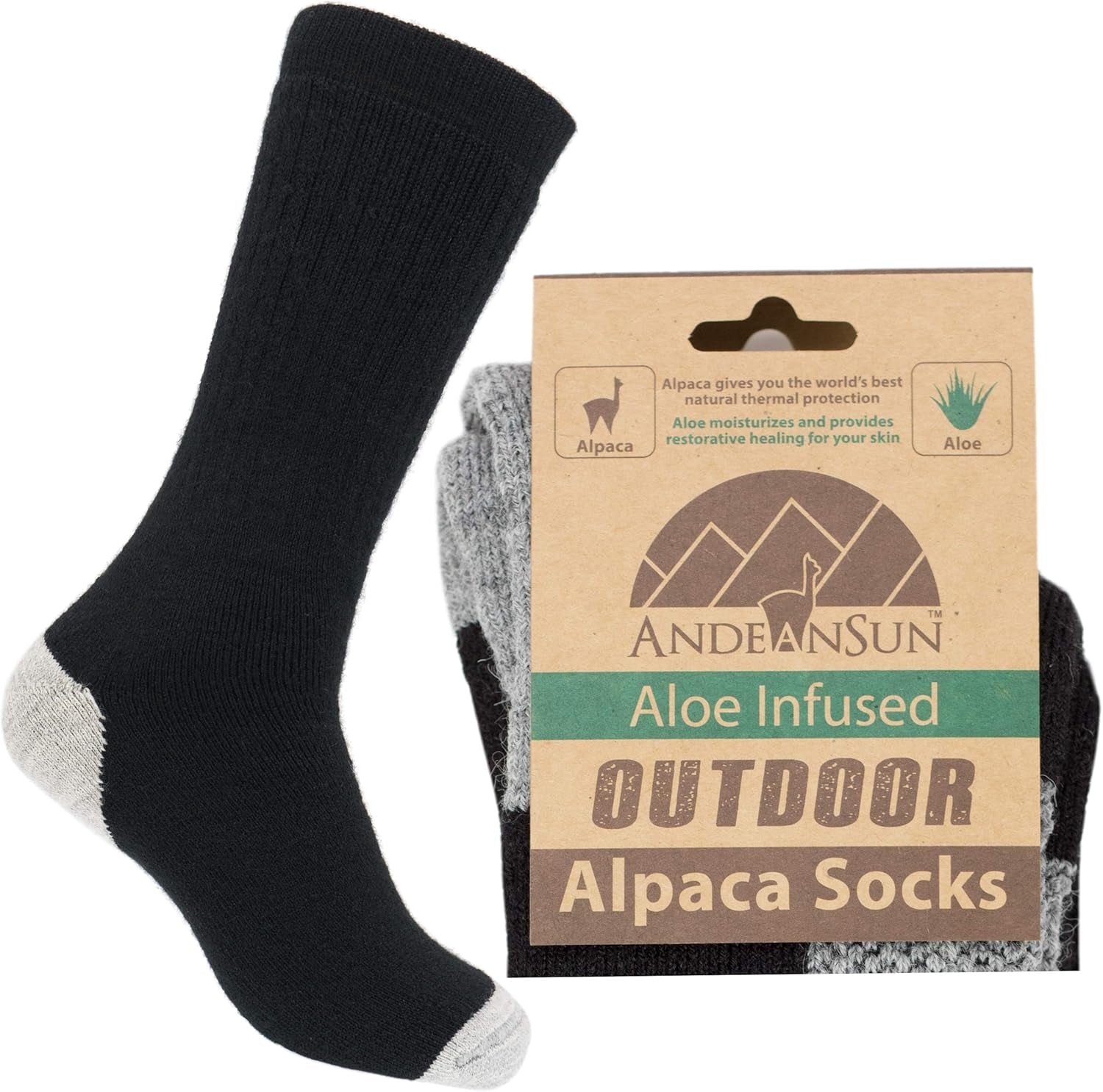 Outdoor Alpaca Socks – Heavy-Duty Warmth