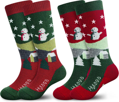 Merino Ski Socks – Kids’ Thermal Snow