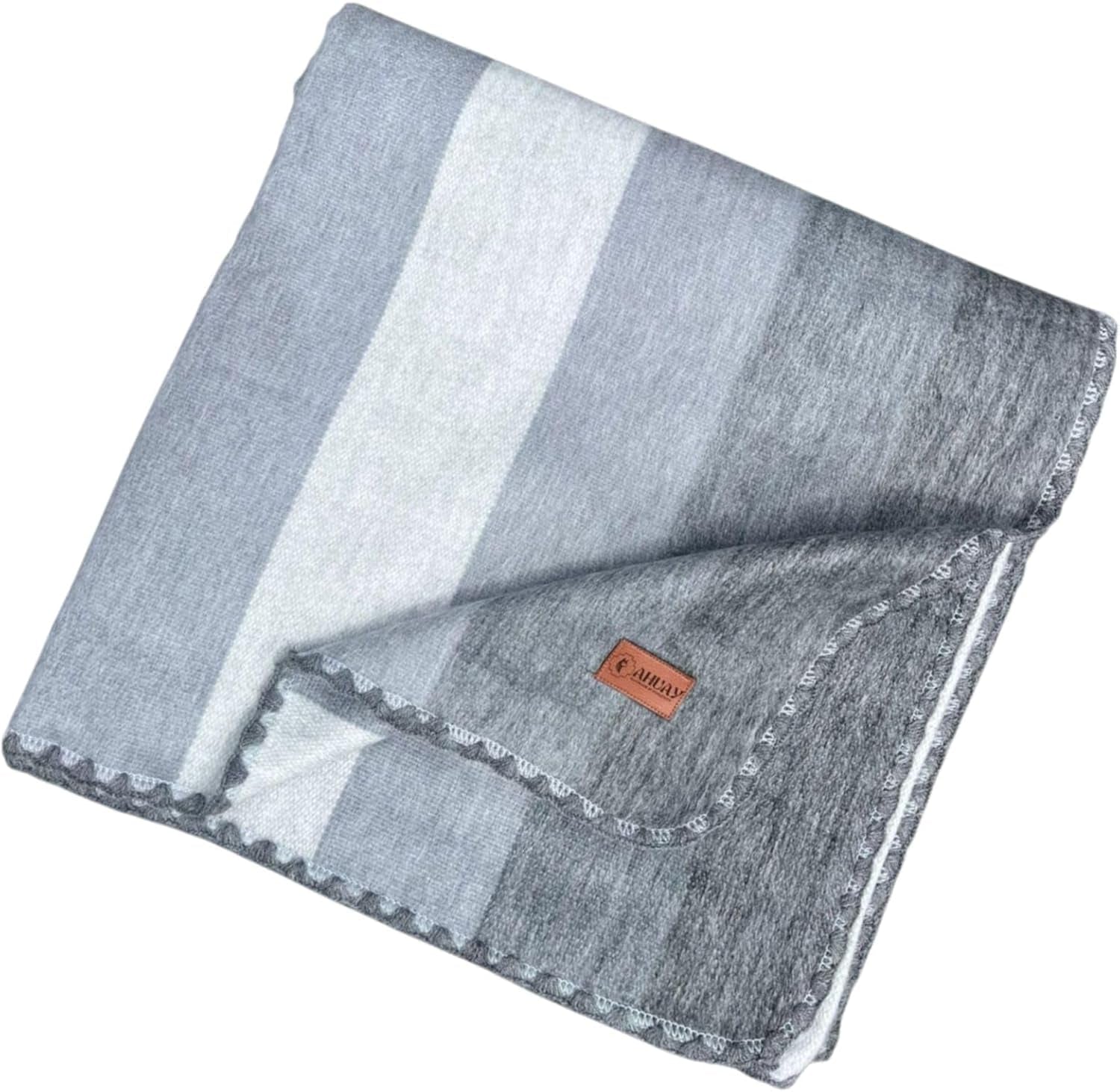 Alpaca Wool Throw Blanket – Soft & Durable