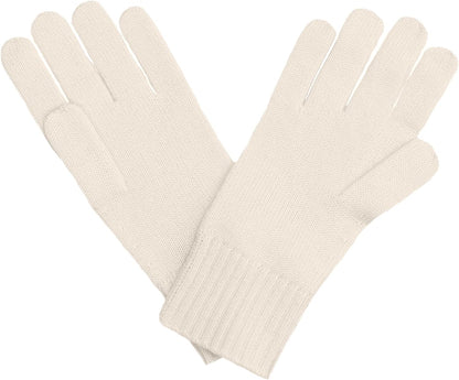Cashmere Gloves – Ribbed Cuffs