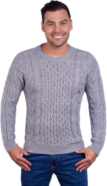 Alpaca Sweater – Modern Steel Tone