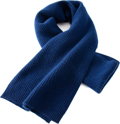 Cashmere Lightweight Scarf – Blue