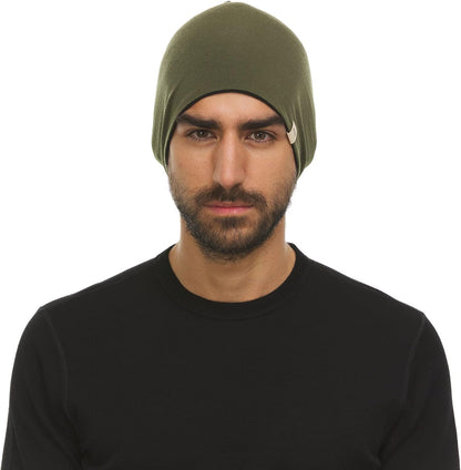 Merino Reversible Beanie – Double-Layer Warmth