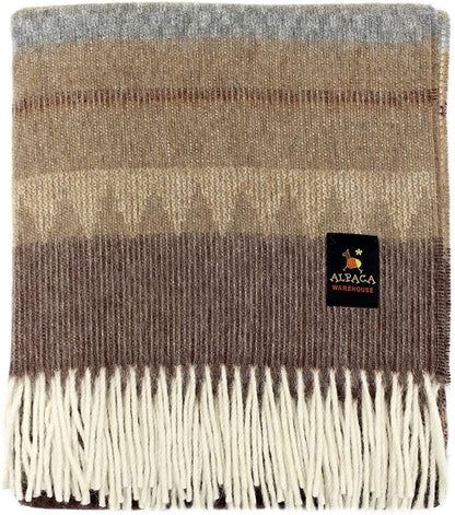 Alpaca Wool Blanket – Cherokee Style
