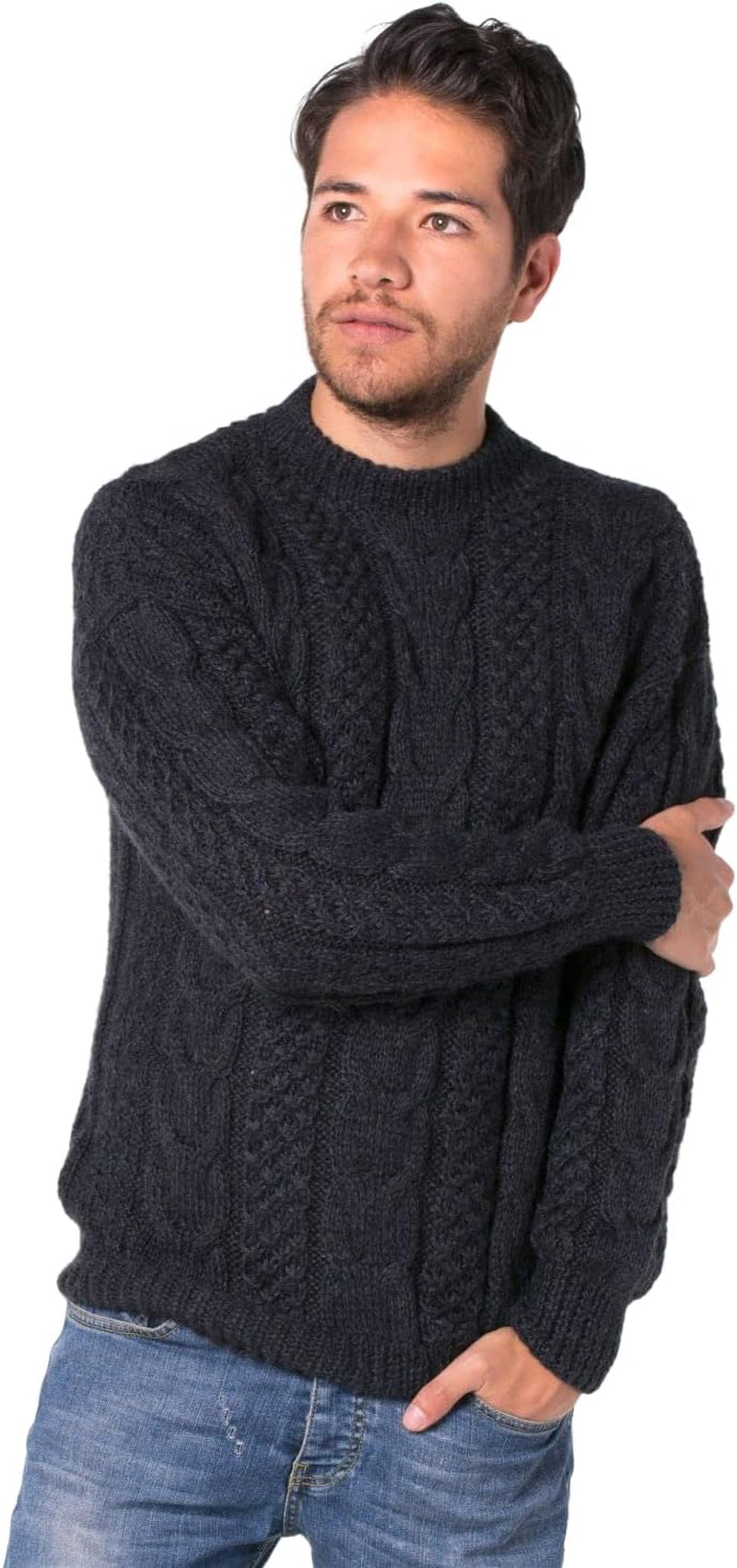 Ecuadorian Alpaca Sweater – Classic Style