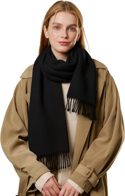 Merino Winter Fashion Scarf – Elegant