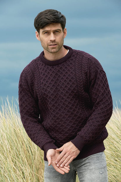 Merino Wool Sweater – Classic Irish Knit