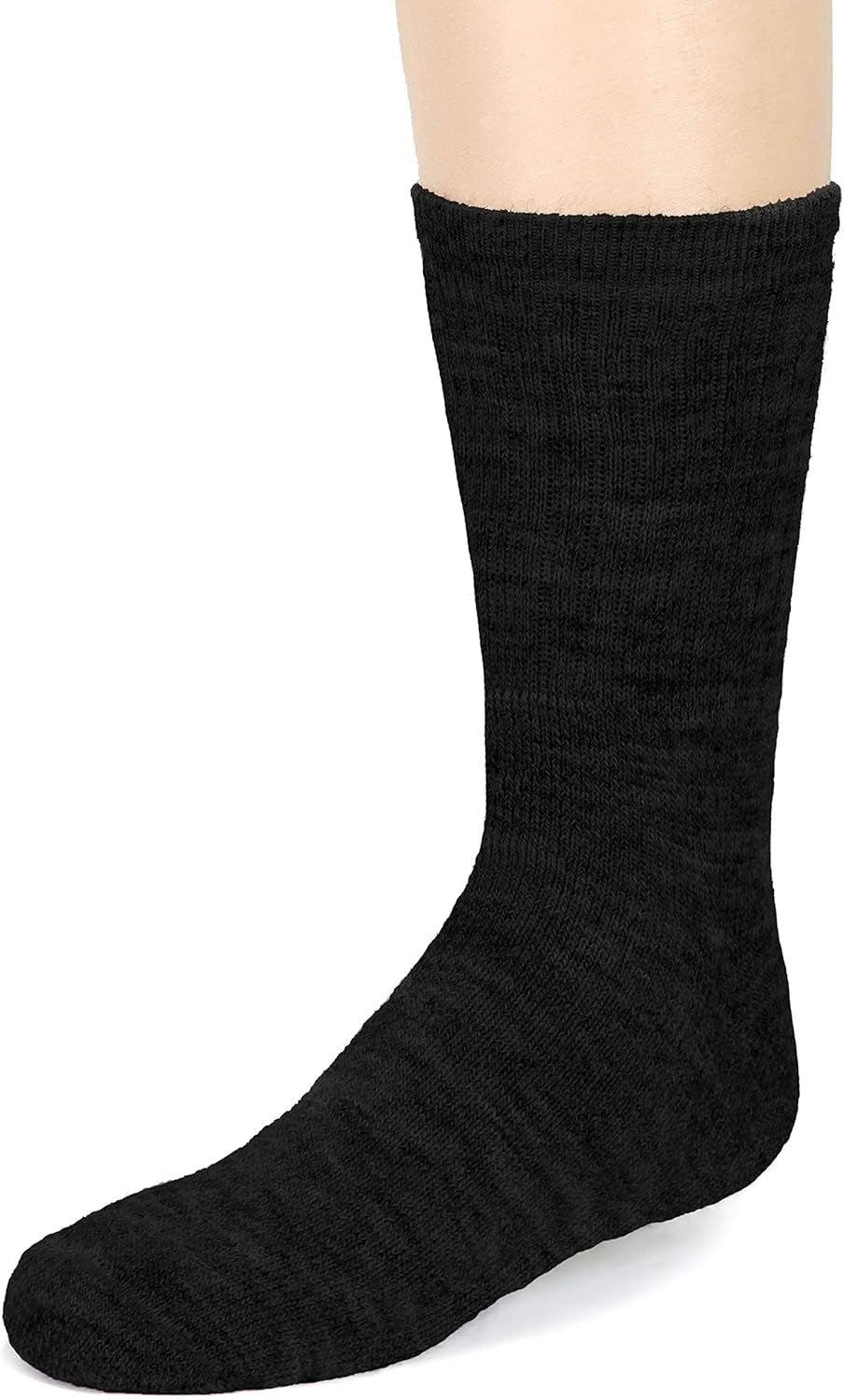 Alpaca Wool Socks – Black Warmth