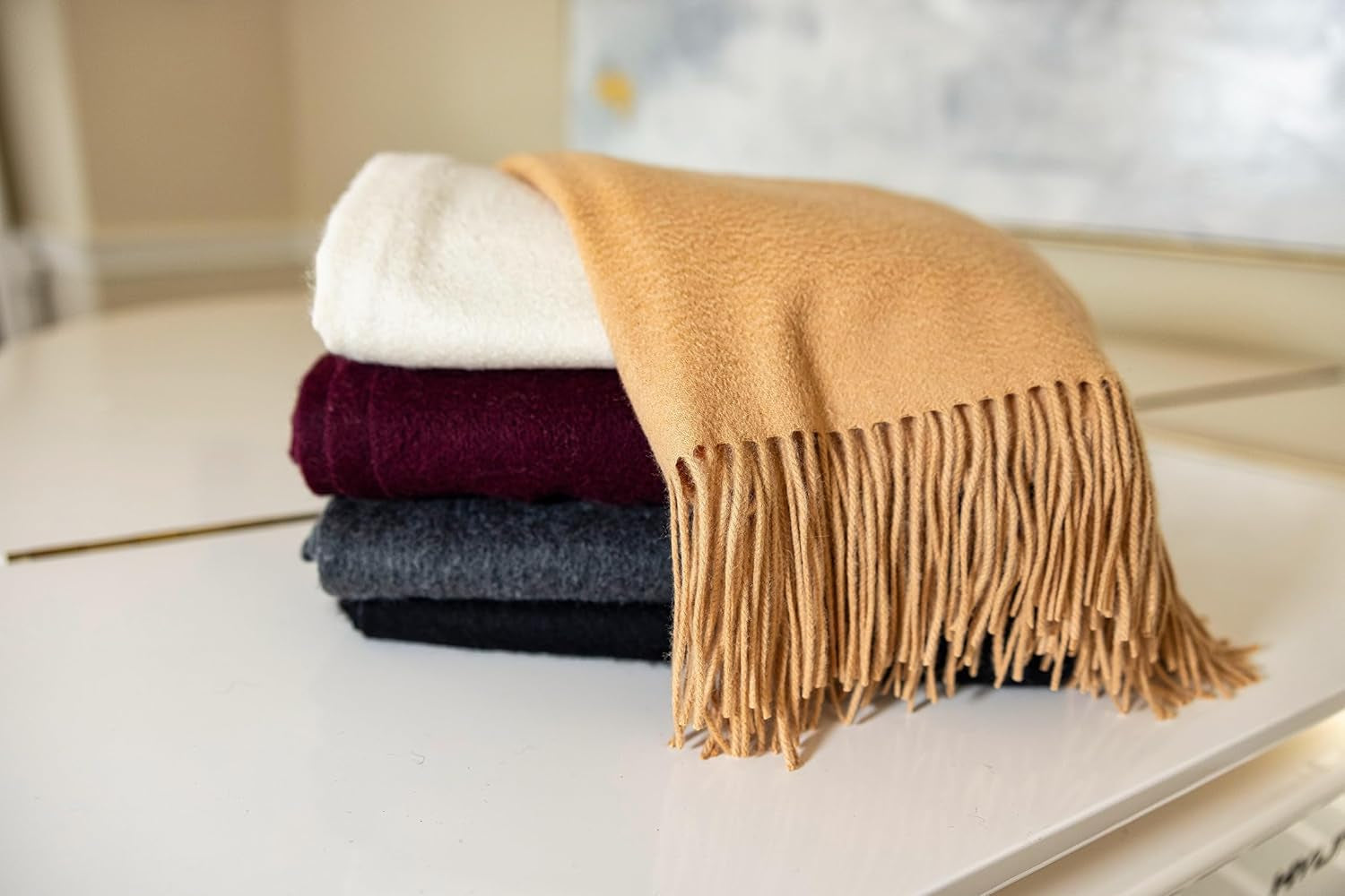 Cashmere Throw Blanket – Thoughtful Comfort