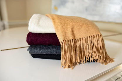 Cashmere Throw Blanket – Thoughtful Comfort