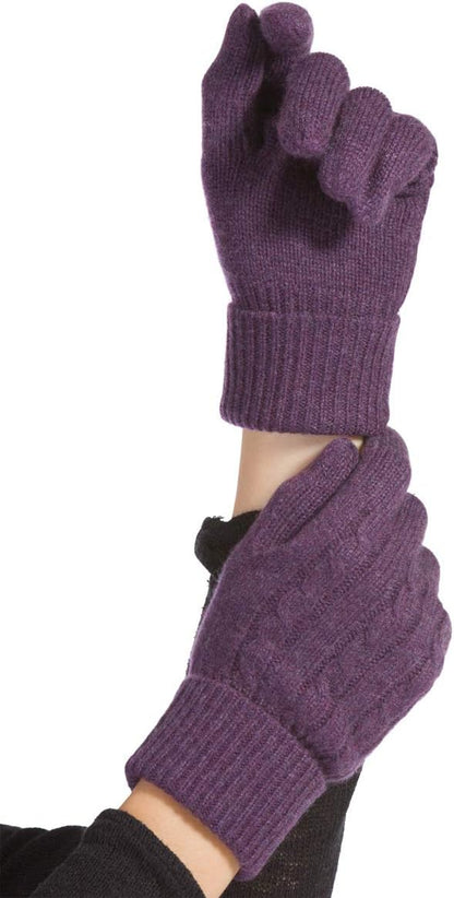 Women's Cashmere Gloves – Olive