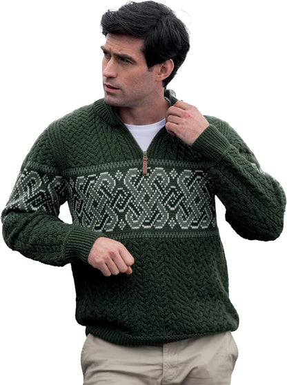 Half-Zip Merino Sweater – Modern Comfort