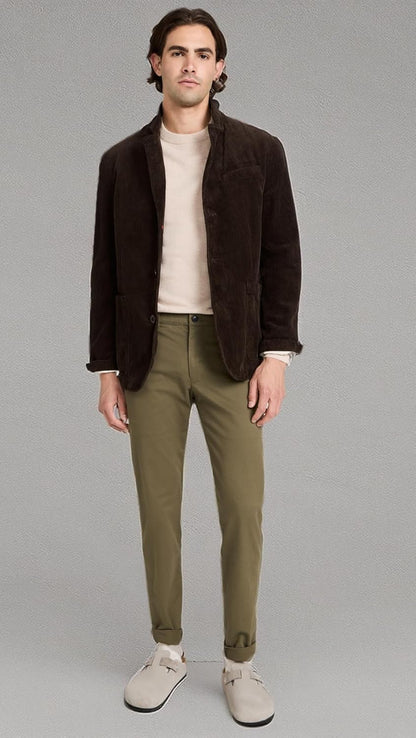 Men's Cashmere Sweater – Wheat