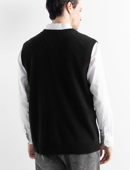 Merino Wool Vest – Stylish