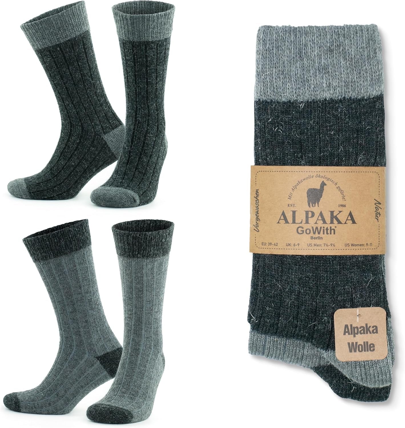 Alpaca Wool Socks – Performance Warmth