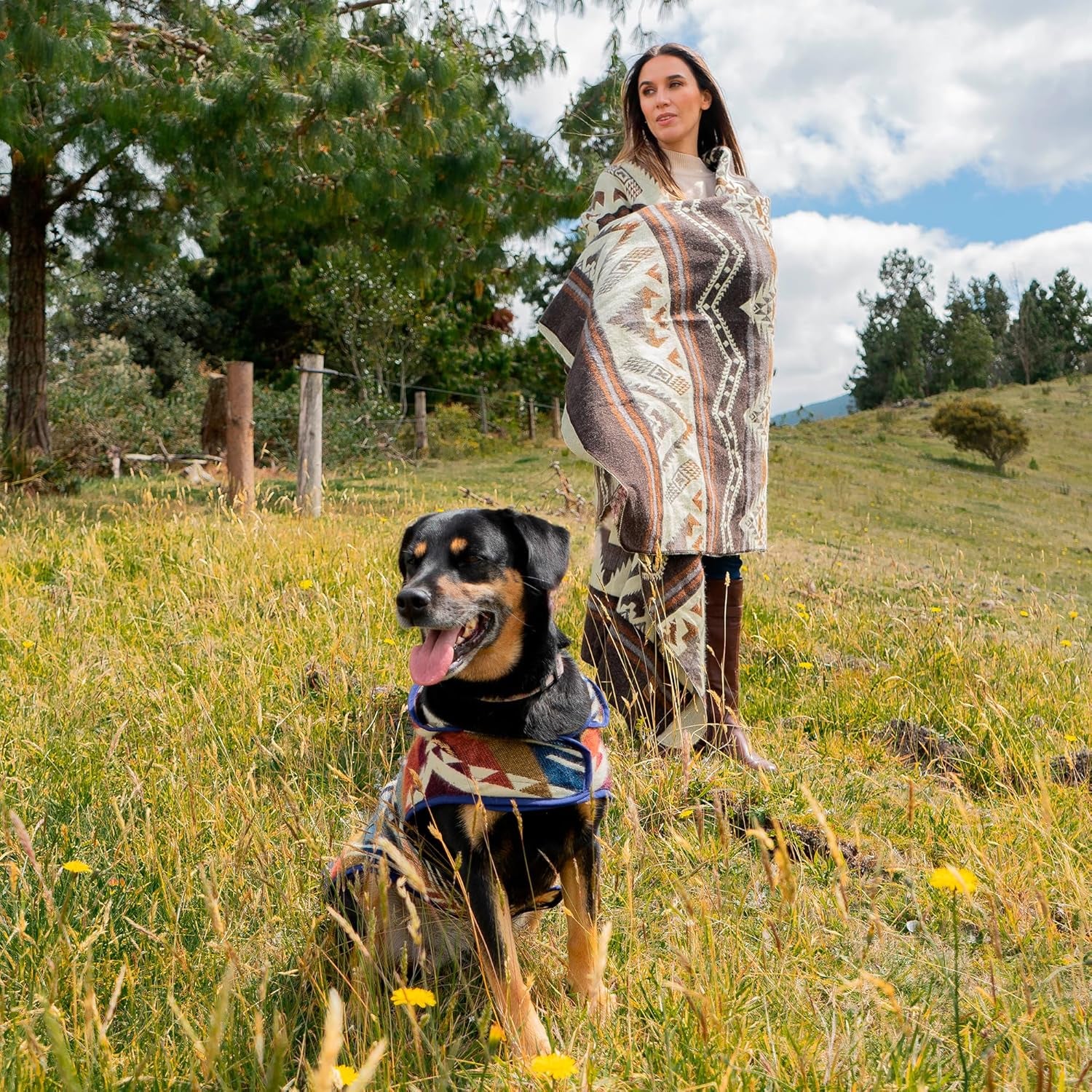 Alpaca Wool Throw Blanket – Warm & Cozy
