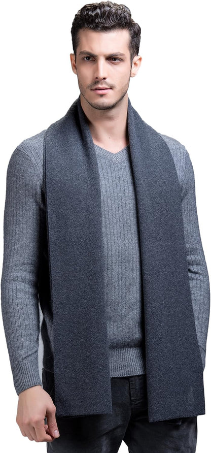 Merino Knitted Scarf – Elegant & Soft