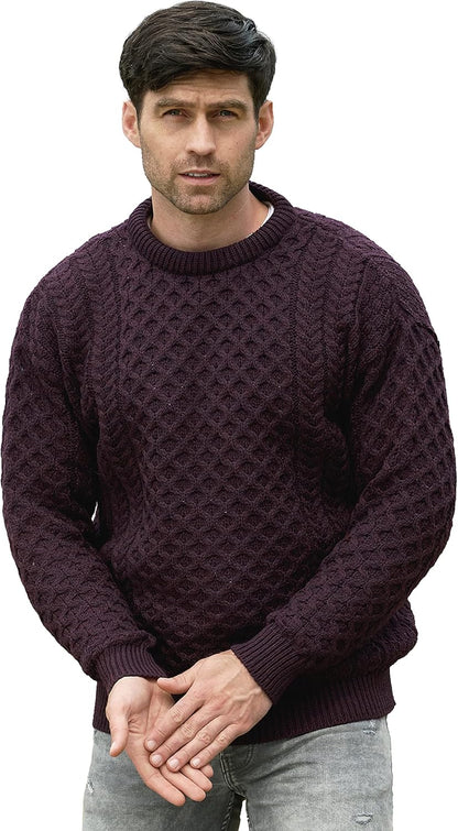 Merino Wool Sweater – Classic Irish Knit