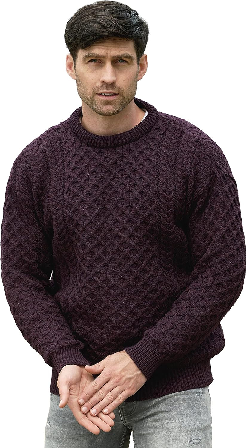 Merino Wool Sweater – Classic Irish Knit