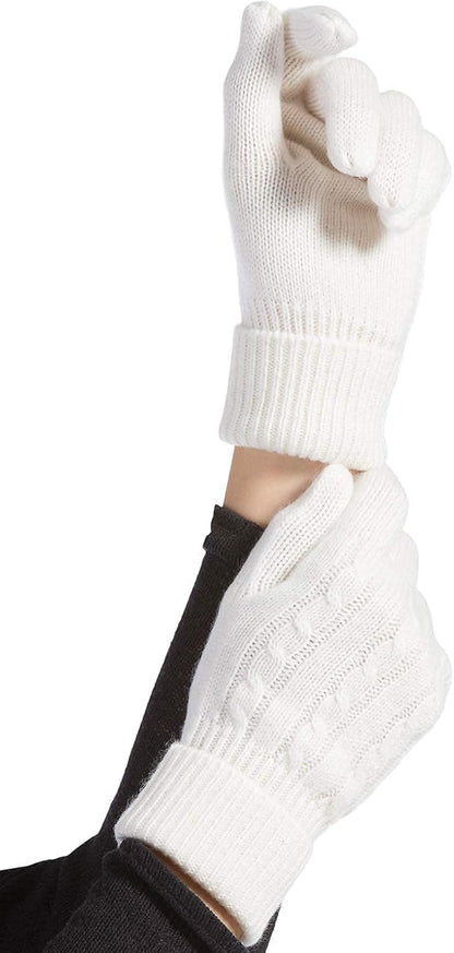 Women's Cashmere Gloves – Olive