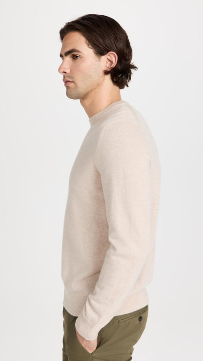 Men's Cashmere Sweater – Wheat