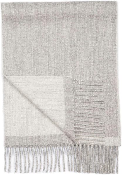 Natural Alpaca Scarf – Resilient Warm Wrap