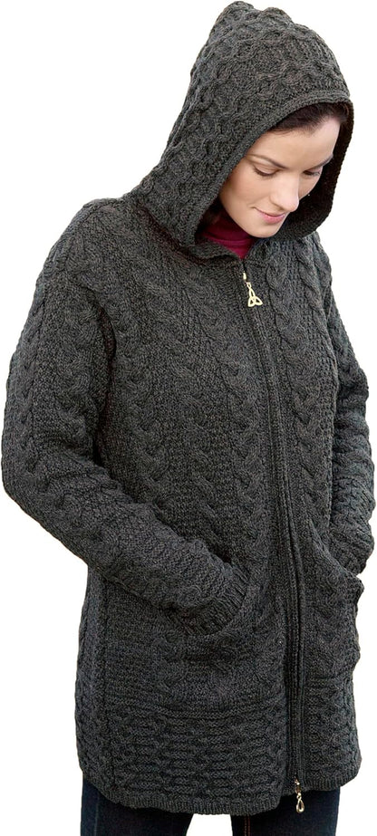 Merino Knitted Jacket – Textured Merino Warmth