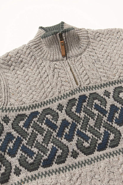 Half-Zip Merino Sweater – Modern Comfort