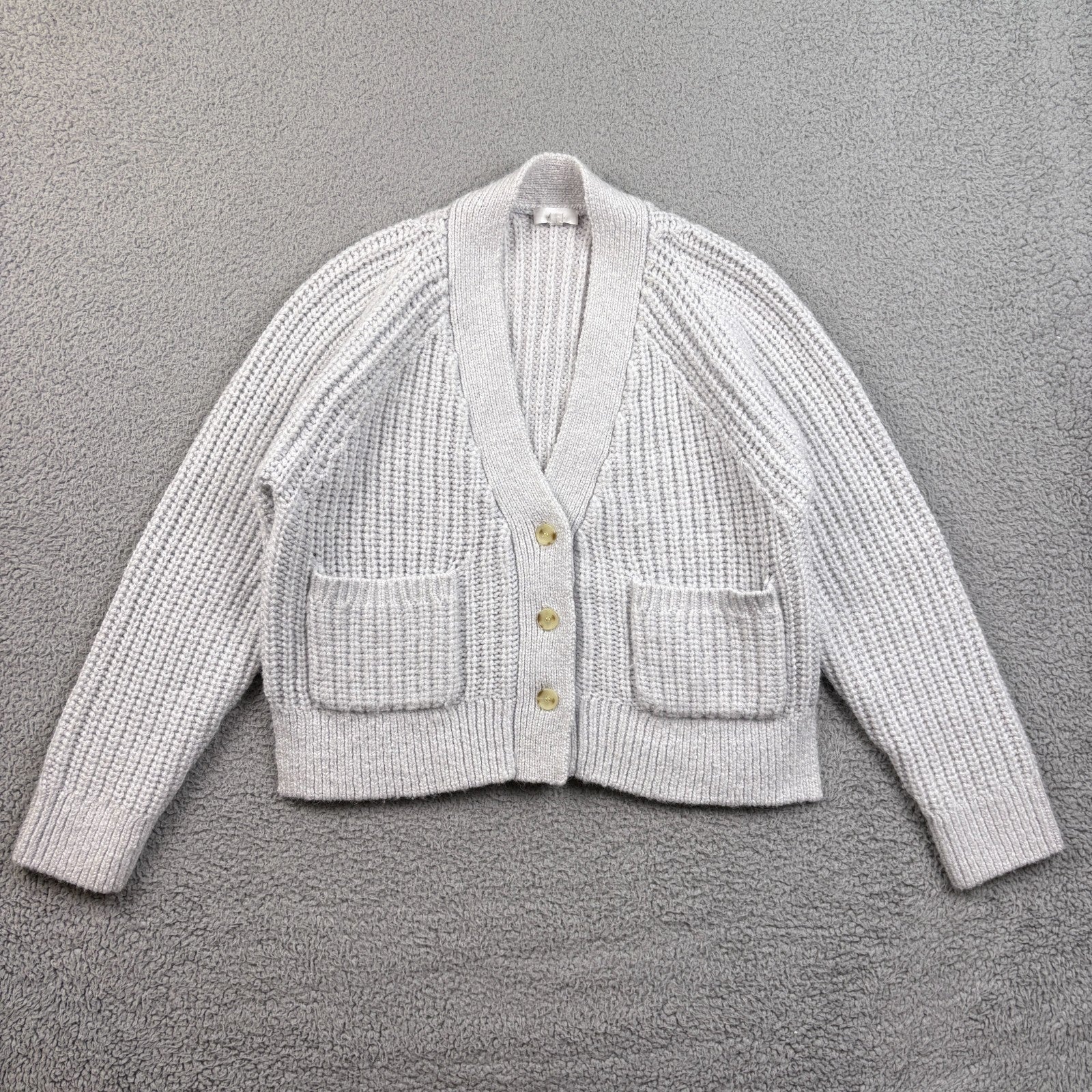 Alpaca Wool Jacket – Ribbed Knit