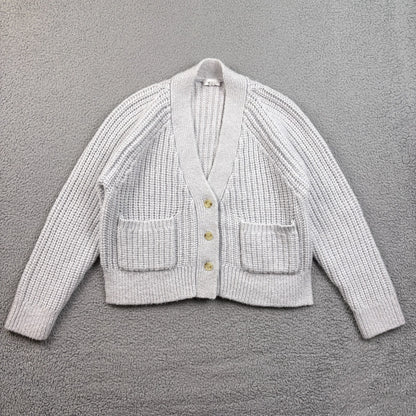 Alpaca Wool Jacket – Ribbed Knit