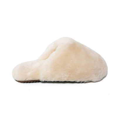 Alpaca Slippers – Genuine Shearling Comfort
