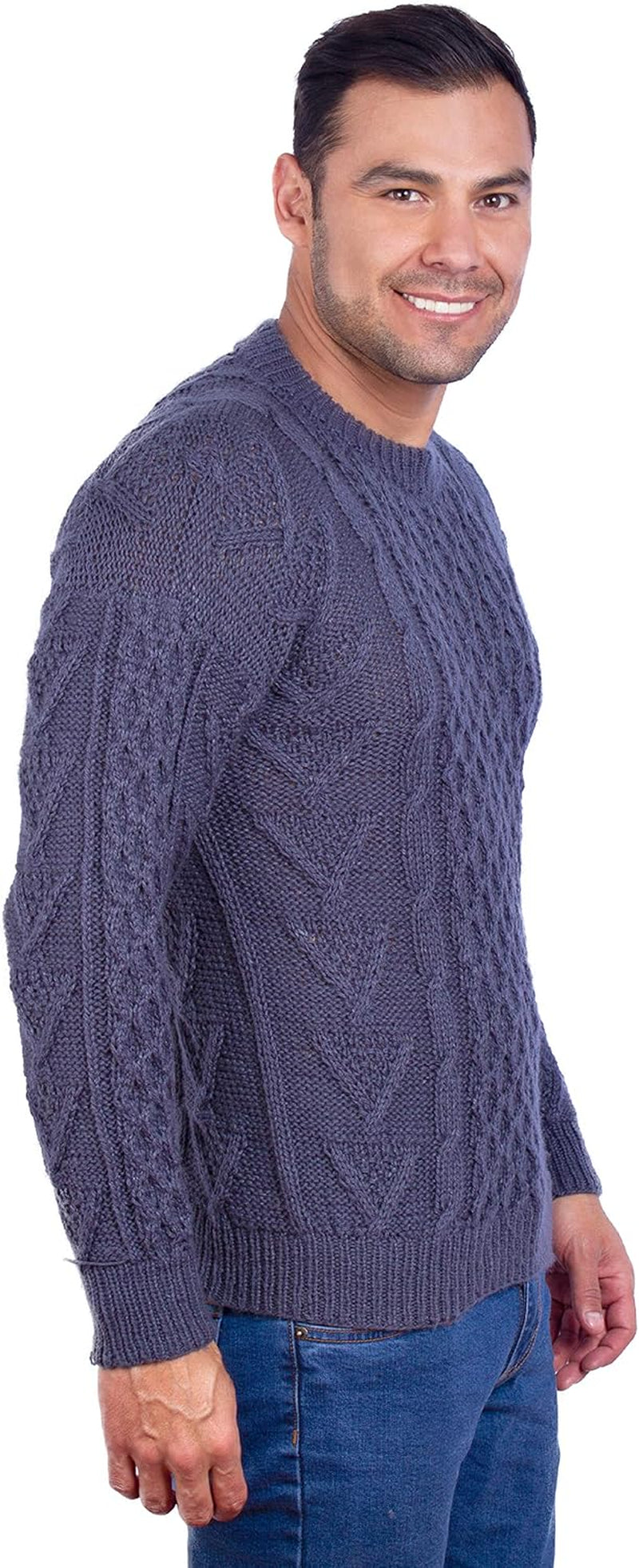 Alpaca Sweater – Modern Steel Tone