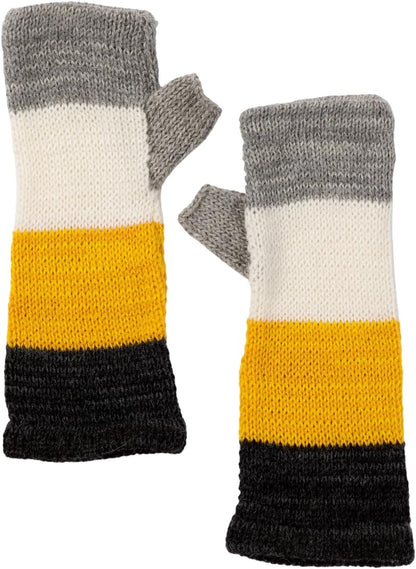 Alpaca Fingerless Gloves – Handmade