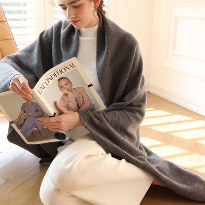 Cashmere Throw Blanket – Rockridge