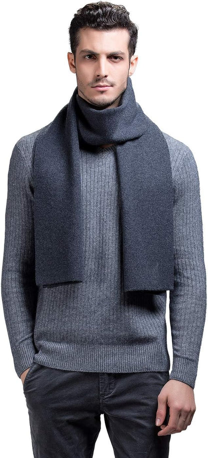 Merino Knitted Scarf – Elegant & Soft